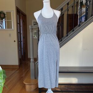 Gray Sleeveless Midi Dress Size Small